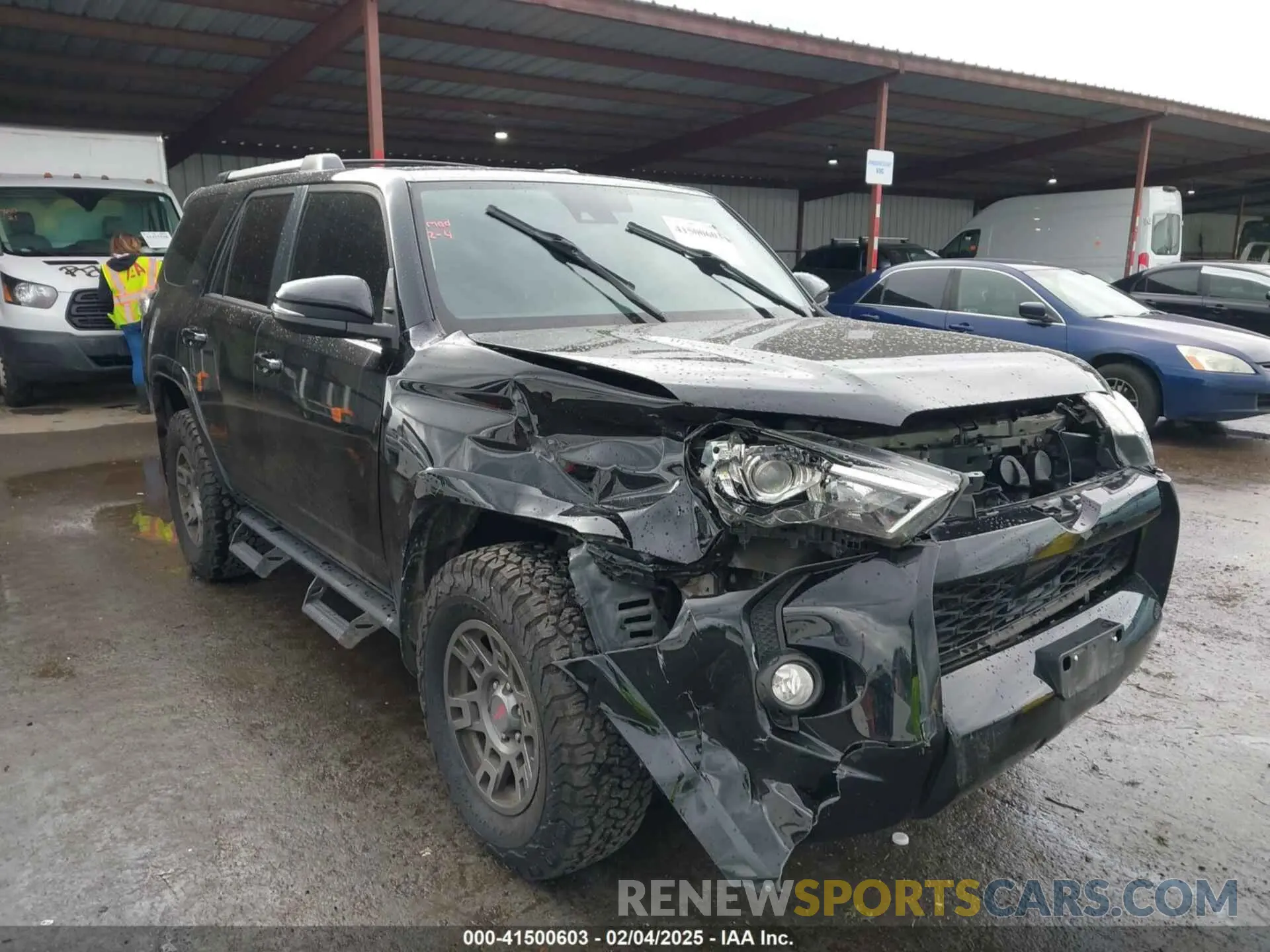 6 Фотография поврежденного автомобиля JTEBU5JR9L5745422 TOYOTA 4RUNNER 2020