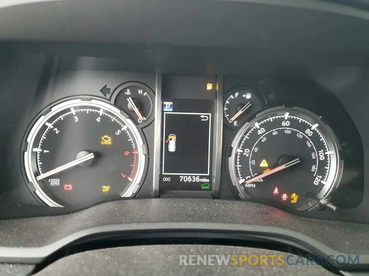 9 Фотография поврежденного автомобиля JTEBU5JR9L5763936 TOYOTA 4RUNNER 2020