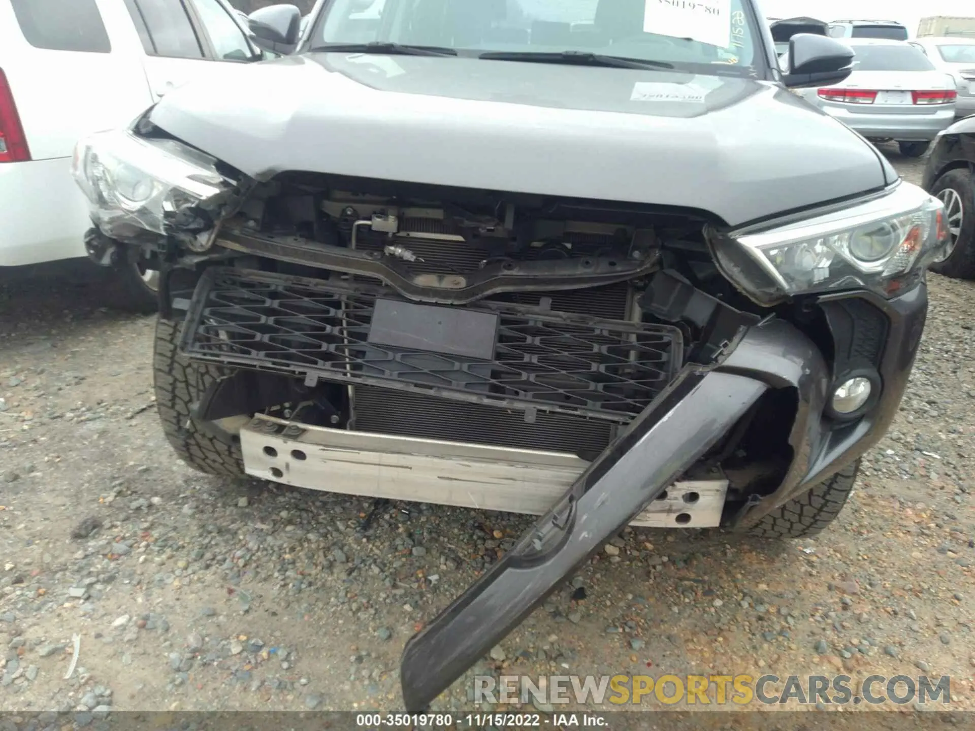 6 Фотография поврежденного автомобиля JTEBU5JR9L5773236 TOYOTA 4RUNNER 2020