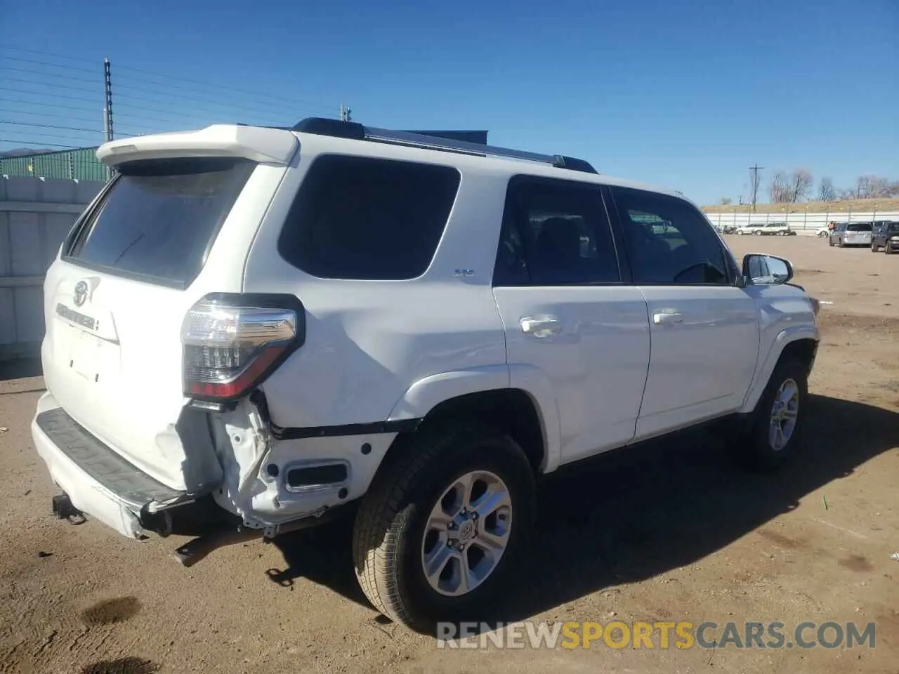 3 Photograph of a damaged car JTEBU5JR9L5822452 TOYOTA 4RUNNER 2020