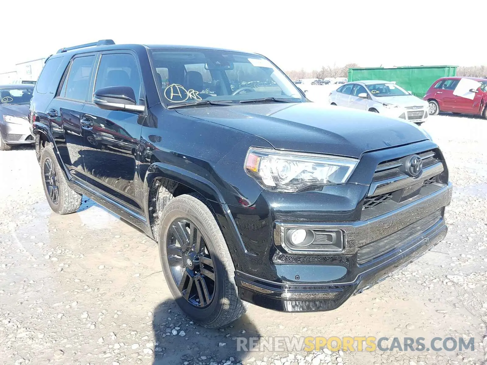 1 Photograph of a damaged car JTEBU5JRXL5753254 TOYOTA 4RUNNER 2020