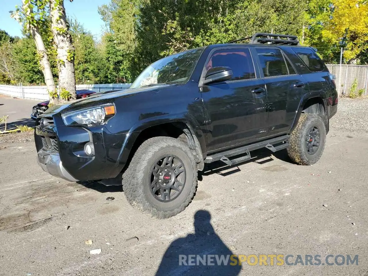 1 Photograph of a damaged car JTEBU5JRXL5775545 TOYOTA 4RUNNER 2020