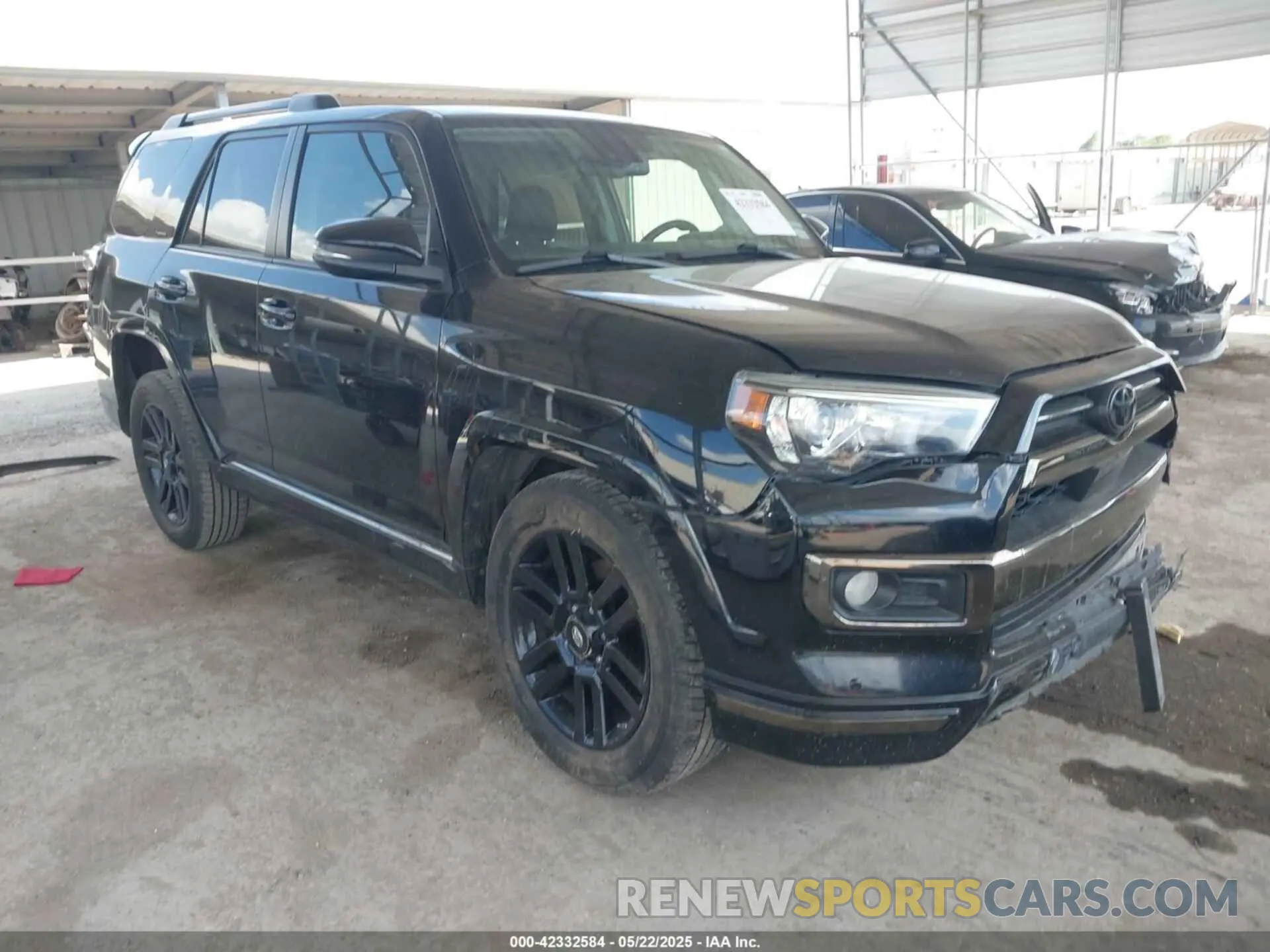 1 Фотография поврежденного автомобиля JTEZU5JR2L5221124 TOYOTA 4RUNNER 2020
