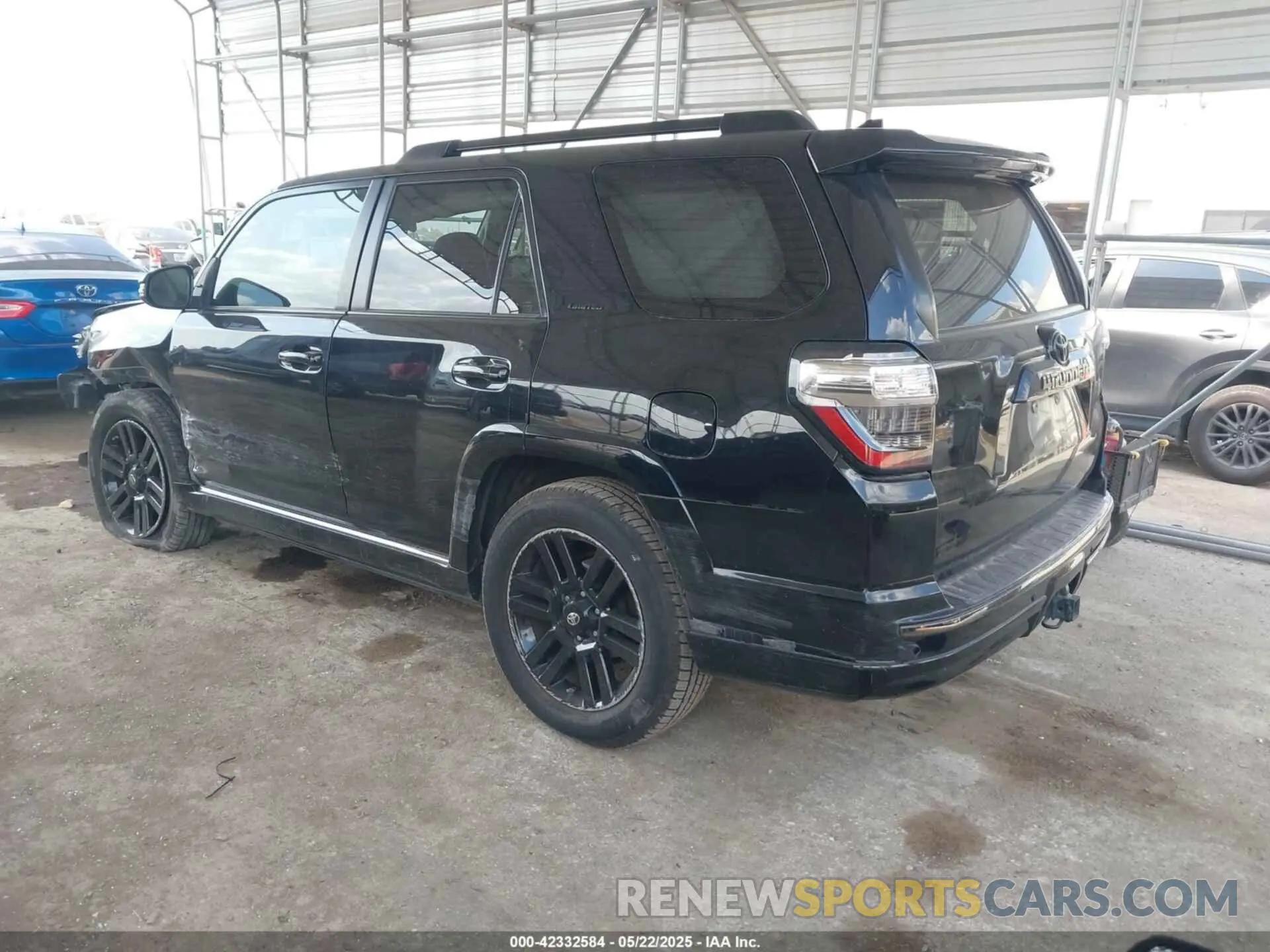 3 Фотография поврежденного автомобиля JTEZU5JR2L5221124 TOYOTA 4RUNNER 2020