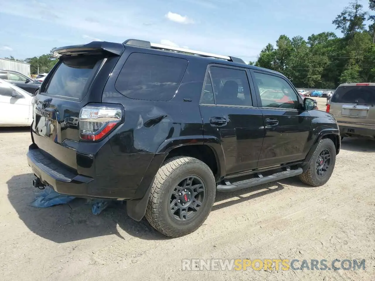 3 Photograph of a damaged car JTEZU5JR2L5224248 TOYOTA 4RUNNER 2020