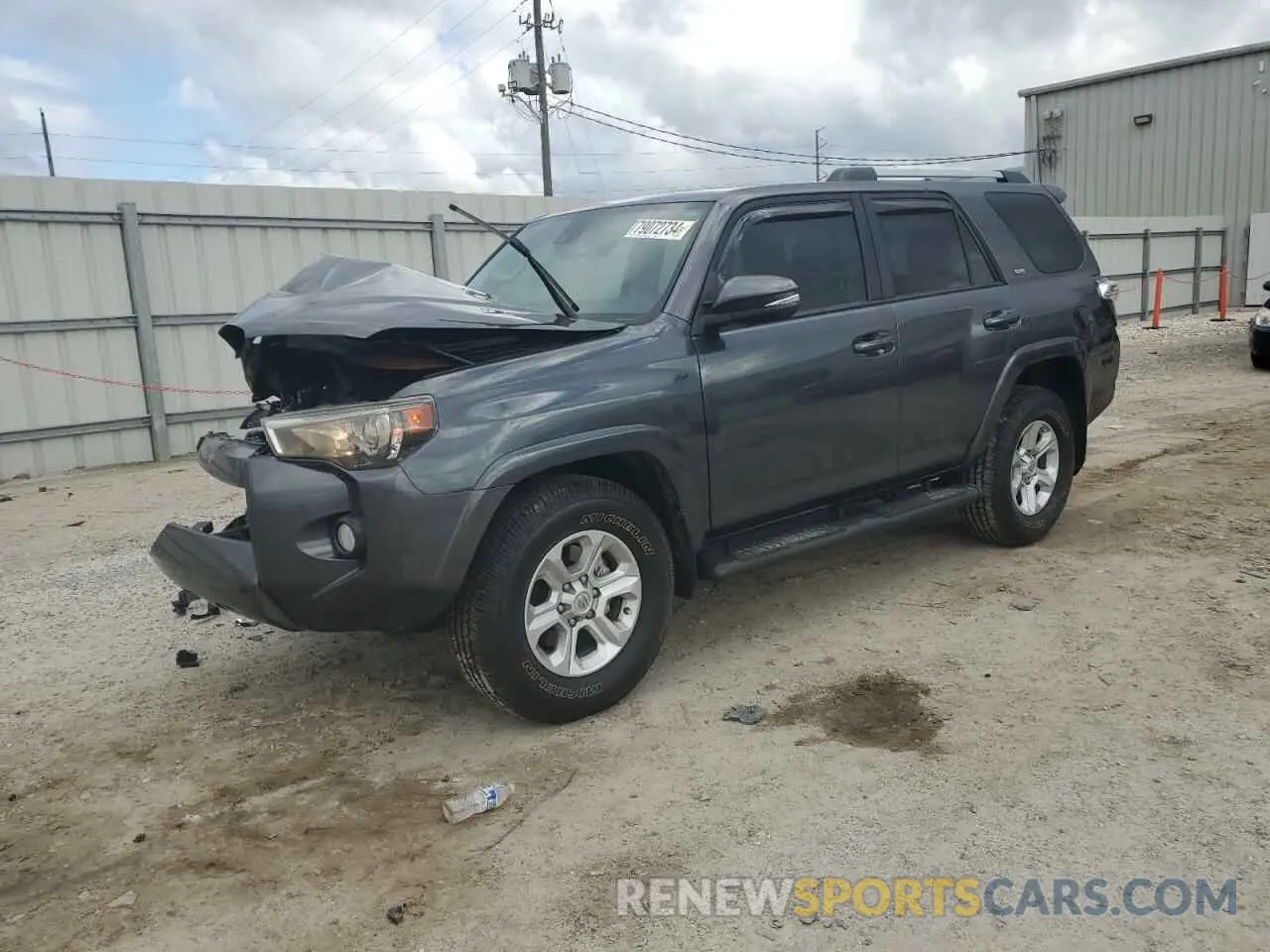 1 Фотография поврежденного автомобиля JTEZU5JR4L5223215 TOYOTA 4RUNNER 2020