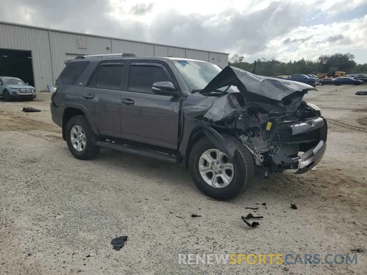 4 Фотография поврежденного автомобиля JTEZU5JR4L5223215 TOYOTA 4RUNNER 2020