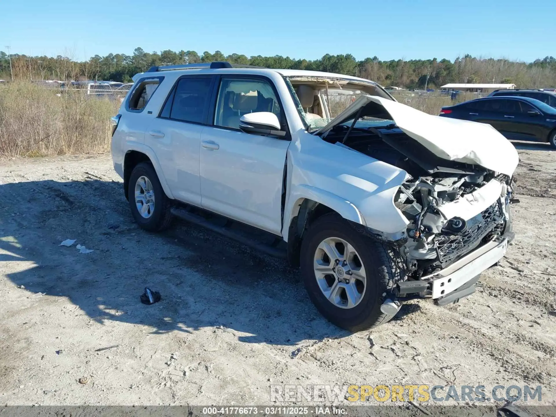 1 Фотография поврежденного автомобиля JTEZU5JR7L5225962 TOYOTA 4RUNNER 2020