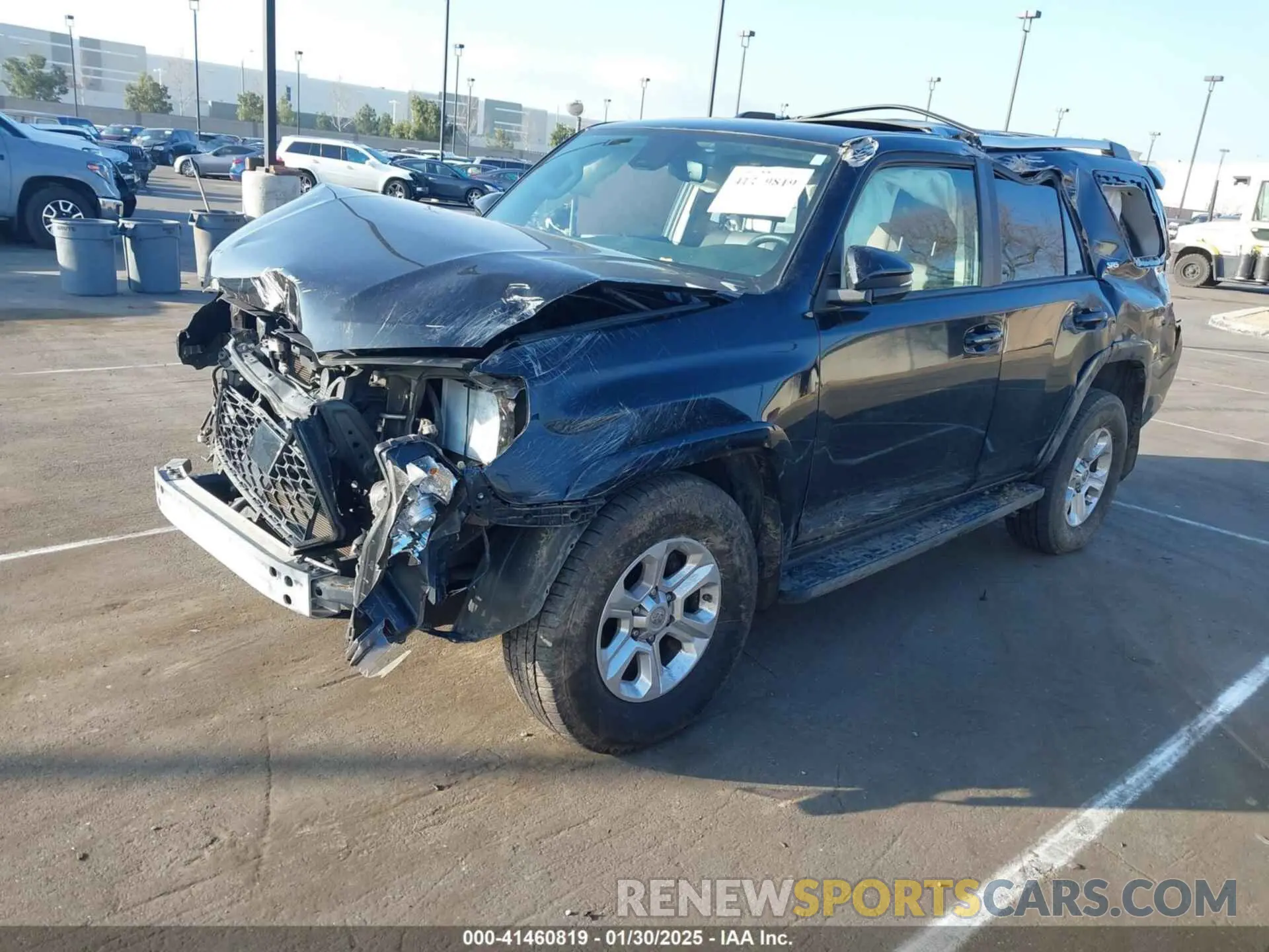 2 Фотография поврежденного автомобиля JTEZU5JR7L5226612 TOYOTA 4RUNNER 2020