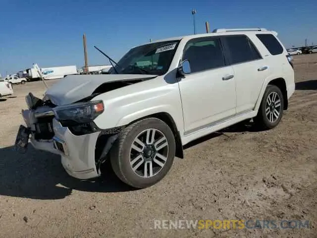 1 Photograph of a damaged car JTEZU5JRXL5216530 TOYOTA 4RUNNER 2020
