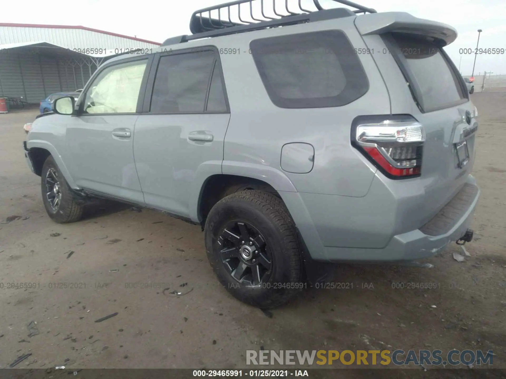3 Photograph of a damaged car JTEBU5JR0M5841165 TOYOTA 4RUNNER 2021