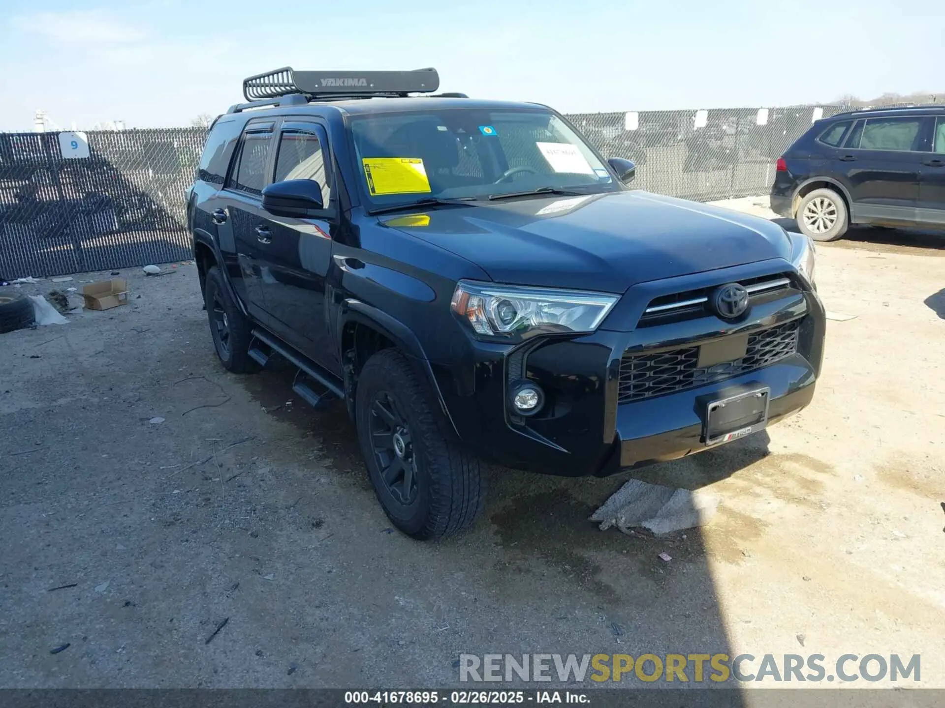 1 Photograph of a damaged car JTEBU5JR3M5867212 TOYOTA 4RUNNER 2021