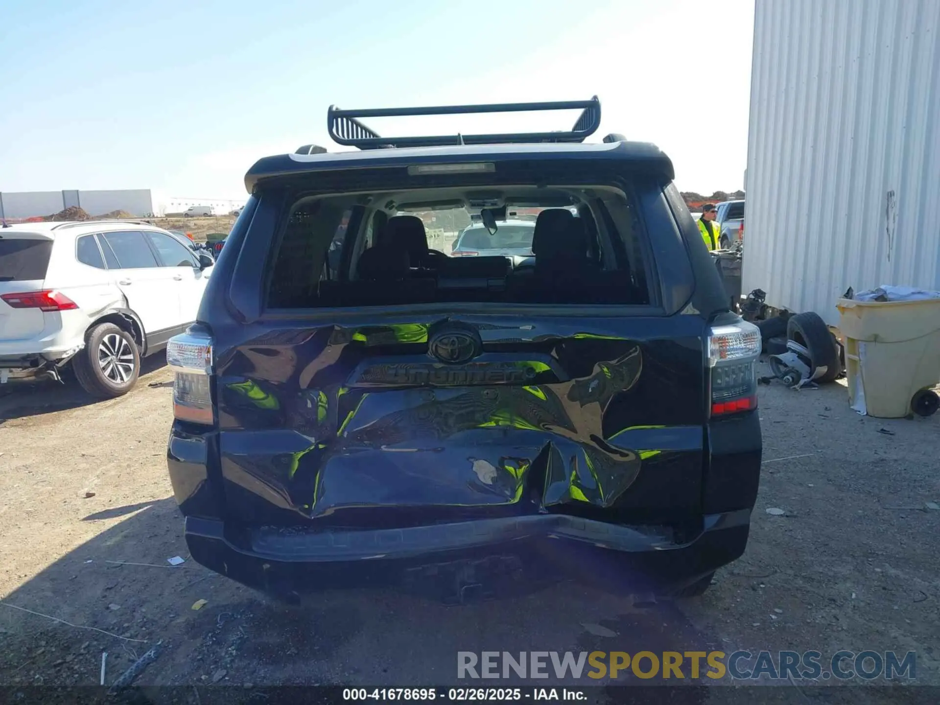 16 Photograph of a damaged car JTEBU5JR3M5867212 TOYOTA 4RUNNER 2021