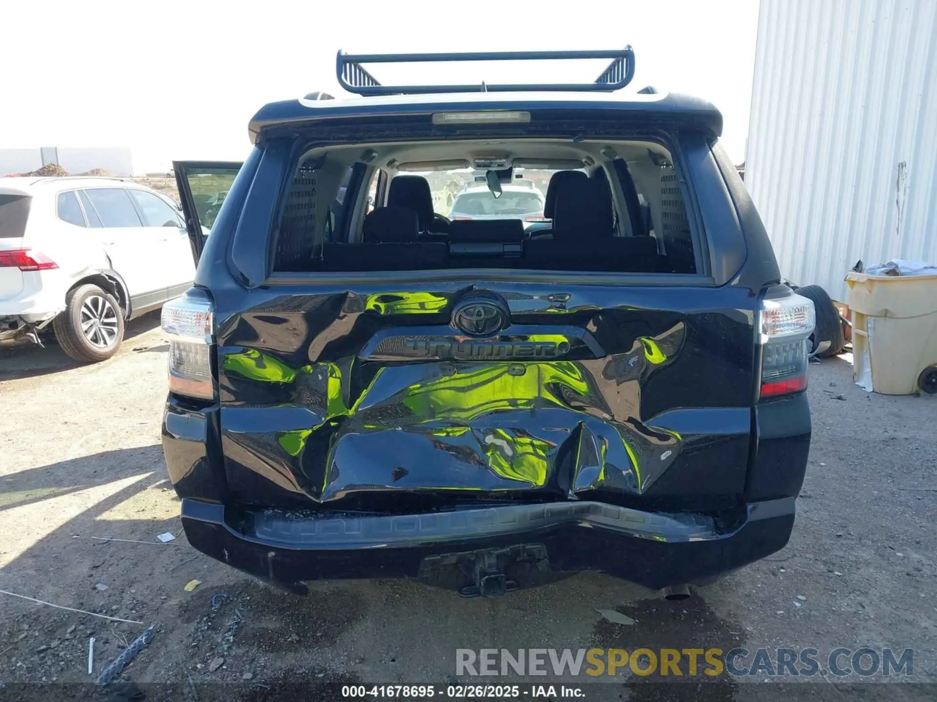 6 Photograph of a damaged car JTEBU5JR3M5867212 TOYOTA 4RUNNER 2021