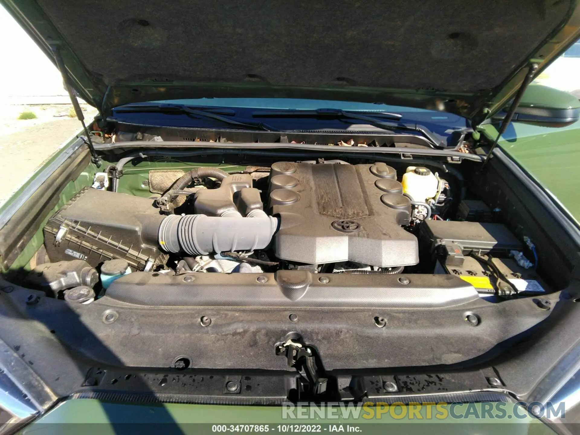 10 Фотография поврежденного автомобиля JTEBU5JR5M5912053 TOYOTA 4RUNNER 2021