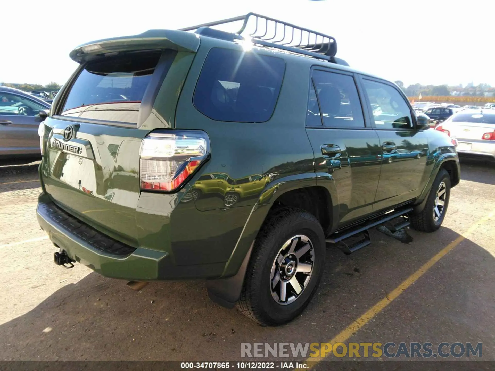 4 Фотография поврежденного автомобиля JTEBU5JR5M5912053 TOYOTA 4RUNNER 2021
