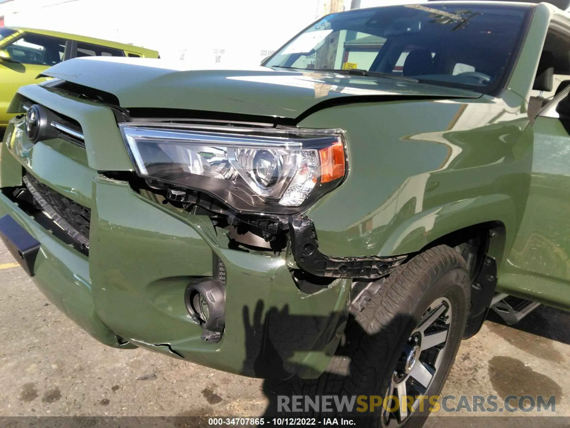 6 Фотография поврежденного автомобиля JTEBU5JR5M5912053 TOYOTA 4RUNNER 2021