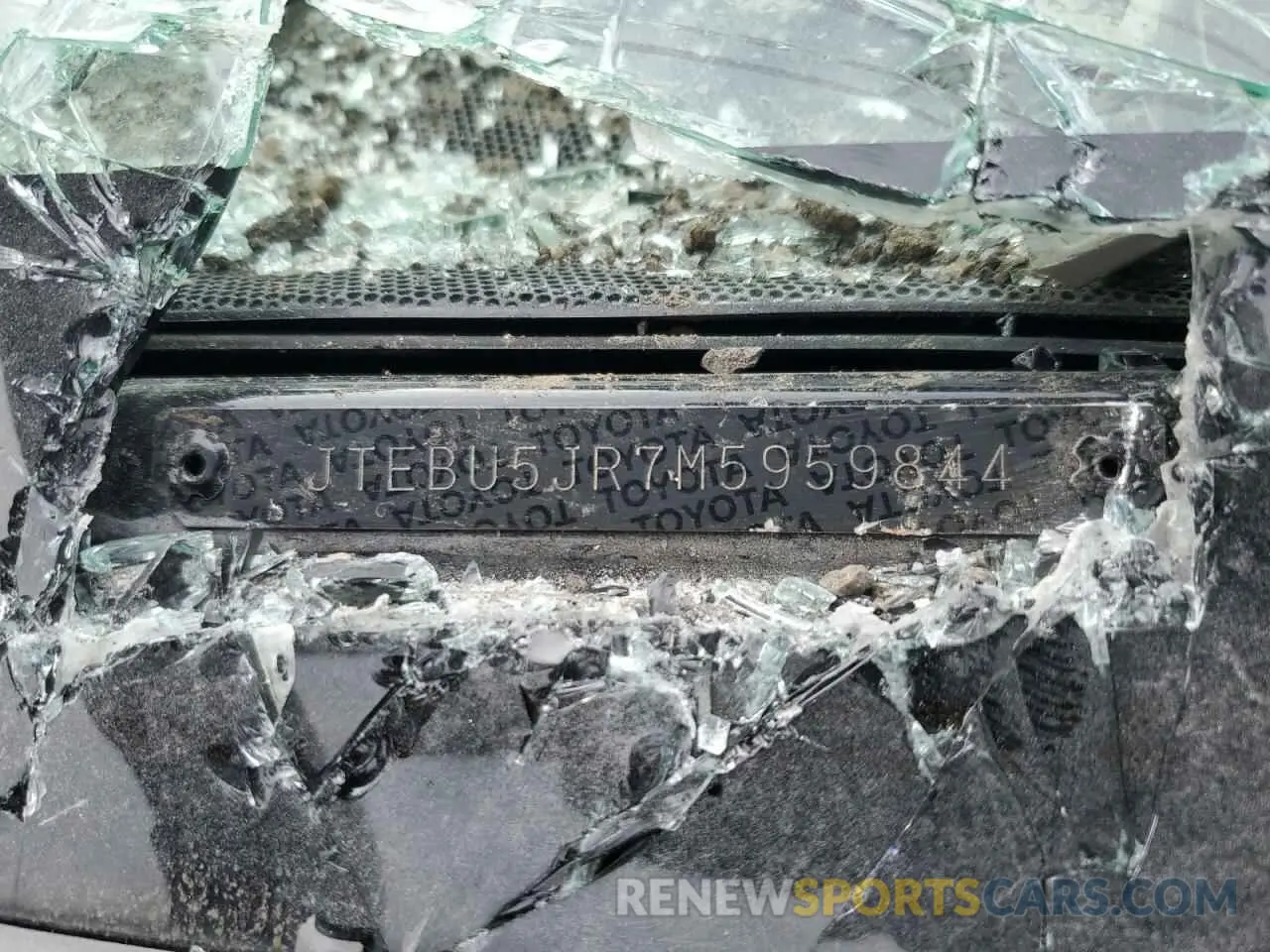 13 Фотография поврежденного автомобиля JTEBU5JR7M5959844 TOYOTA 4RUNNER 2021