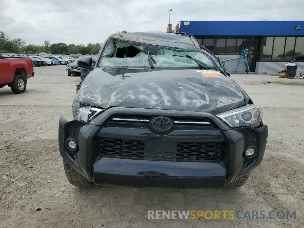5 Фотография поврежденного автомобиля JTEBU5JR7M5959844 TOYOTA 4RUNNER 2021