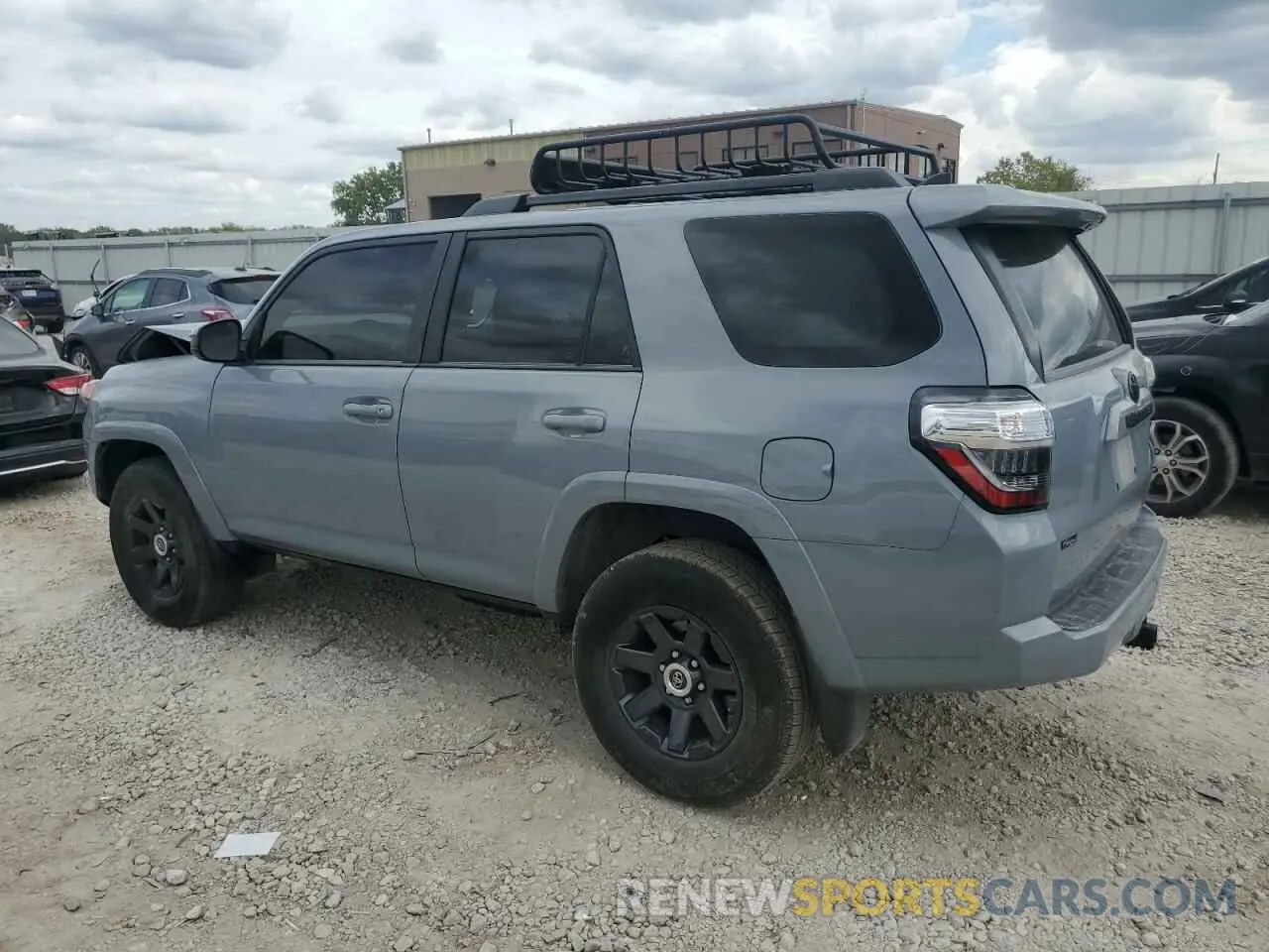 2 Photograph of a damaged car JTEBU5JRXM5887893 TOYOTA 4RUNNER 2021