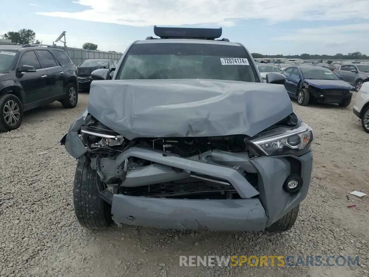 5 Photograph of a damaged car JTEBU5JRXM5887893 TOYOTA 4RUNNER 2021