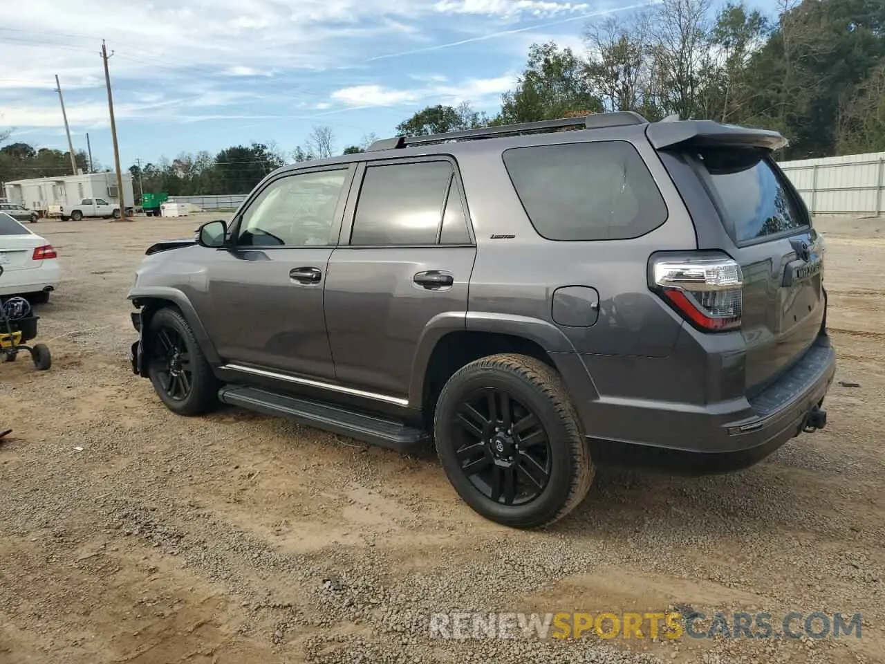 2 Фотография поврежденного автомобиля JTECU5JR3M5249098 TOYOTA 4RUNNER 2021