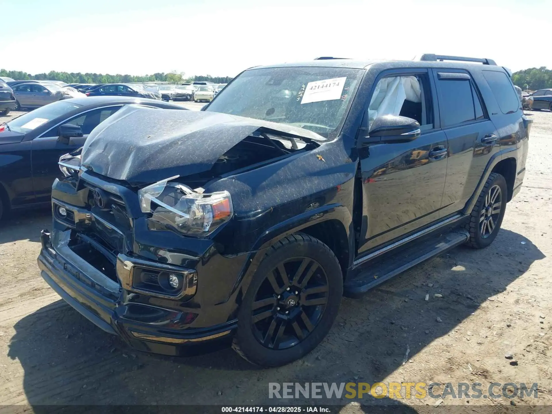 2 Фотография поврежденного автомобиля JTECU5JR5M5246848 TOYOTA 4RUNNER 2021