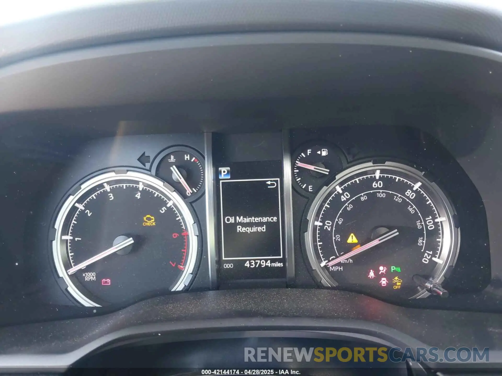 7 Фотография поврежденного автомобиля JTECU5JR5M5246848 TOYOTA 4RUNNER 2021