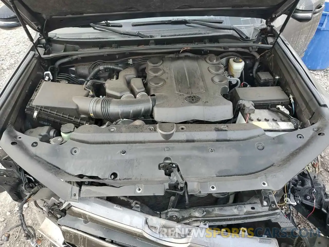 12 Фотография поврежденного автомобиля JTECU5JR7M5247211 TOYOTA 4RUNNER 2021