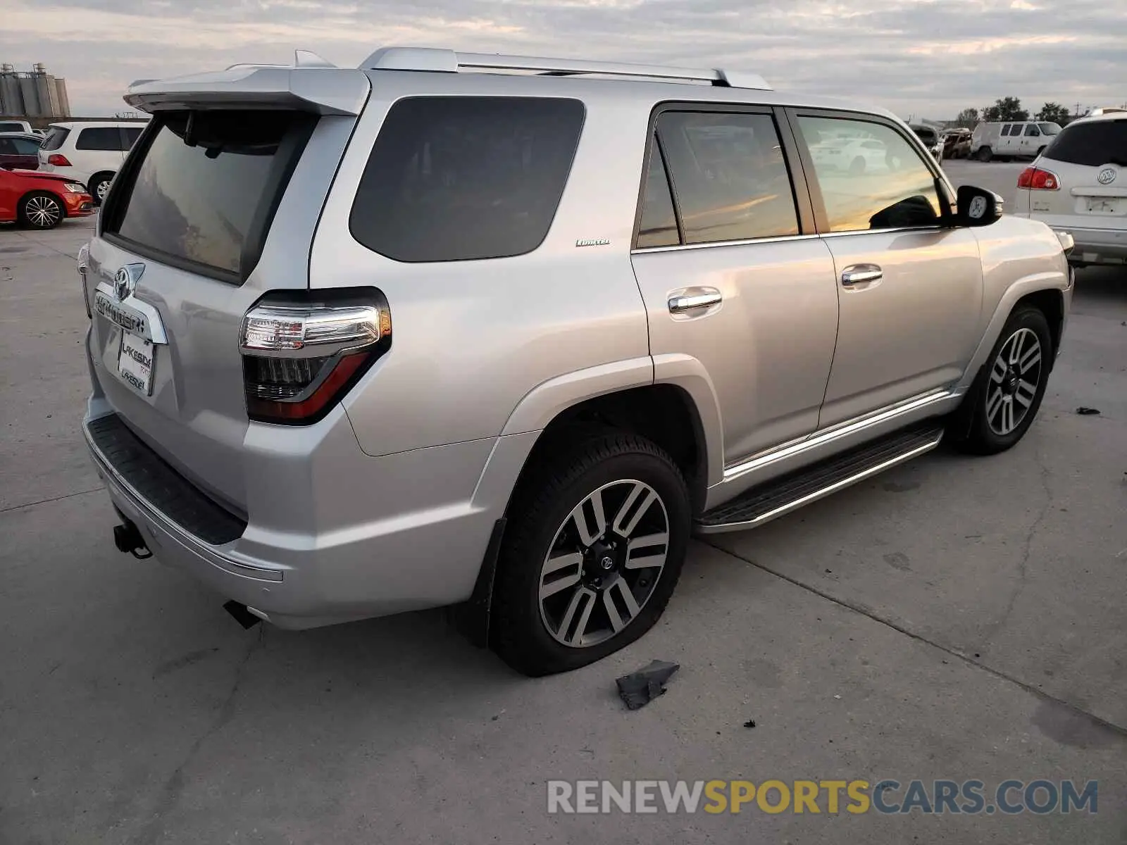 4 Фотография поврежденного автомобиля JTEDU5JR1M5249363 TOYOTA 4RUNNER 2021