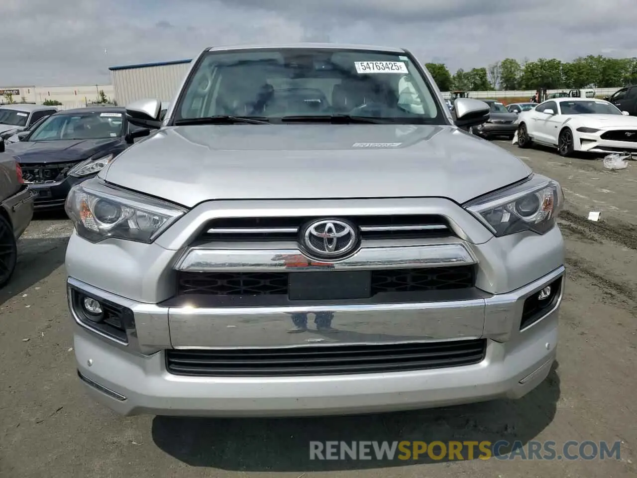 5 Photograph of a damaged car JTEDU5JR3M5240194 TOYOTA 4RUNNER 2021
