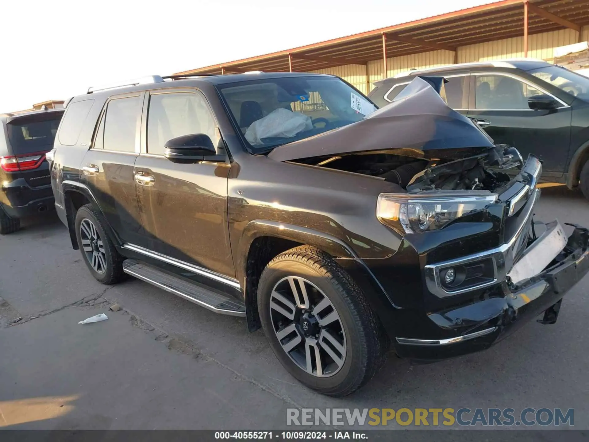 1 Photograph of a damaged car JTEDU5JR8M5249683 TOYOTA 4RUNNER 2021