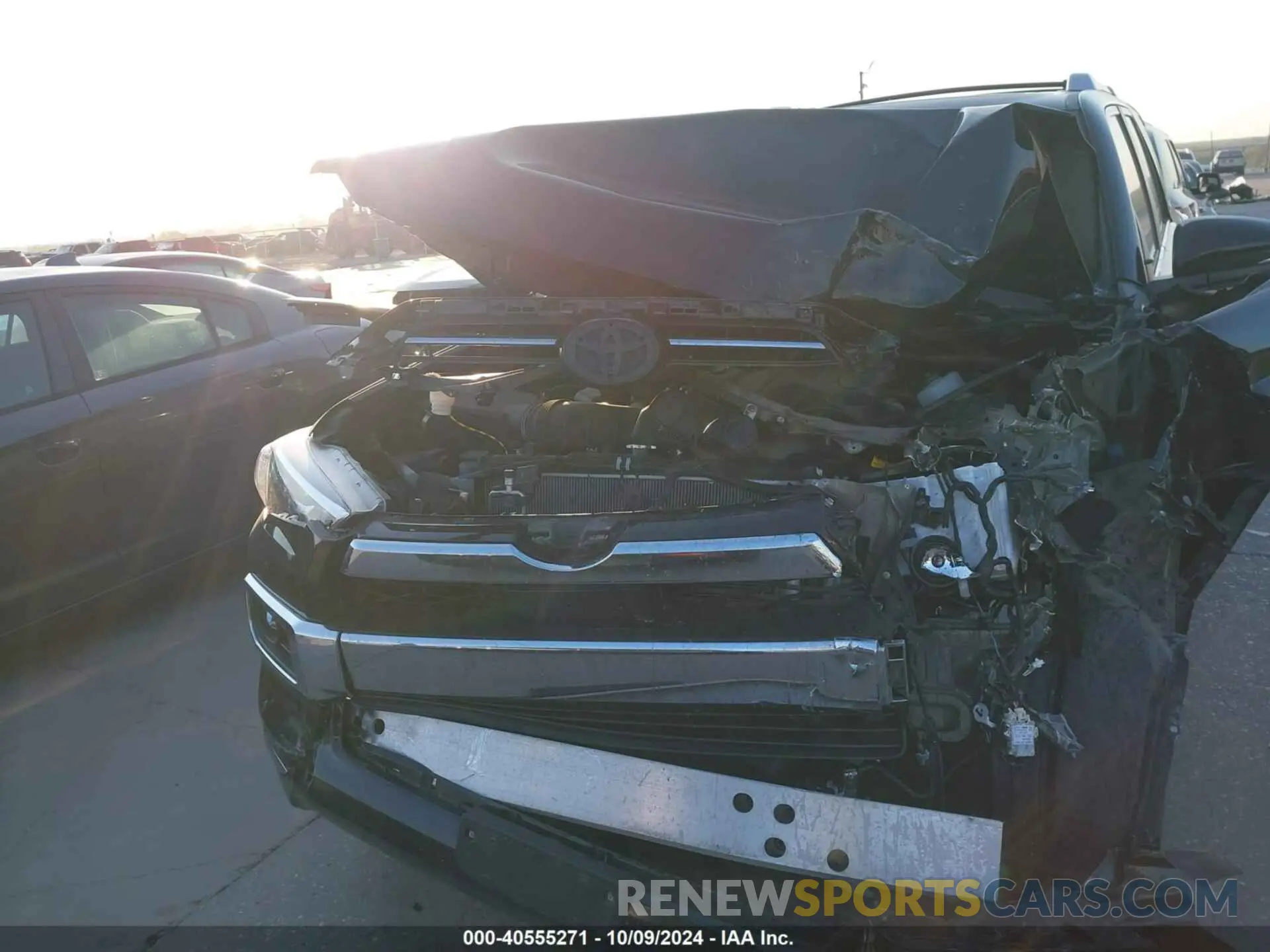 6 Photograph of a damaged car JTEDU5JR8M5249683 TOYOTA 4RUNNER 2021