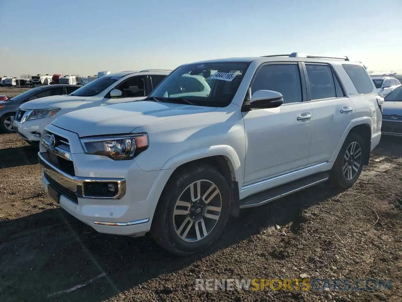 1 Photograph of a damaged car JTEDU5JR9M5240412 TOYOTA 4RUNNER 2021