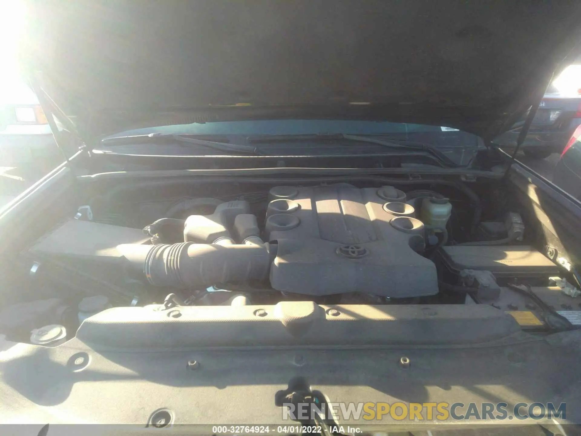 10 Фотография поврежденного автомобиля JTEEU5JR2M5228560 TOYOTA 4RUNNER 2021