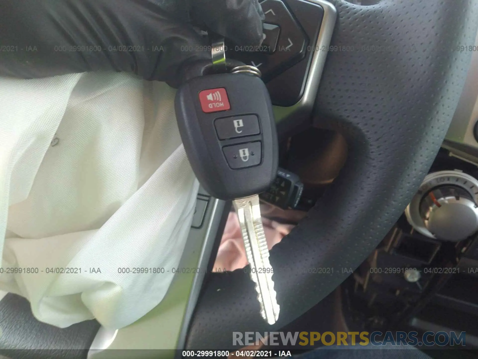11 Фотография поврежденного автомобиля JTEEU5JR2M5234150 TOYOTA 4RUNNER 2021