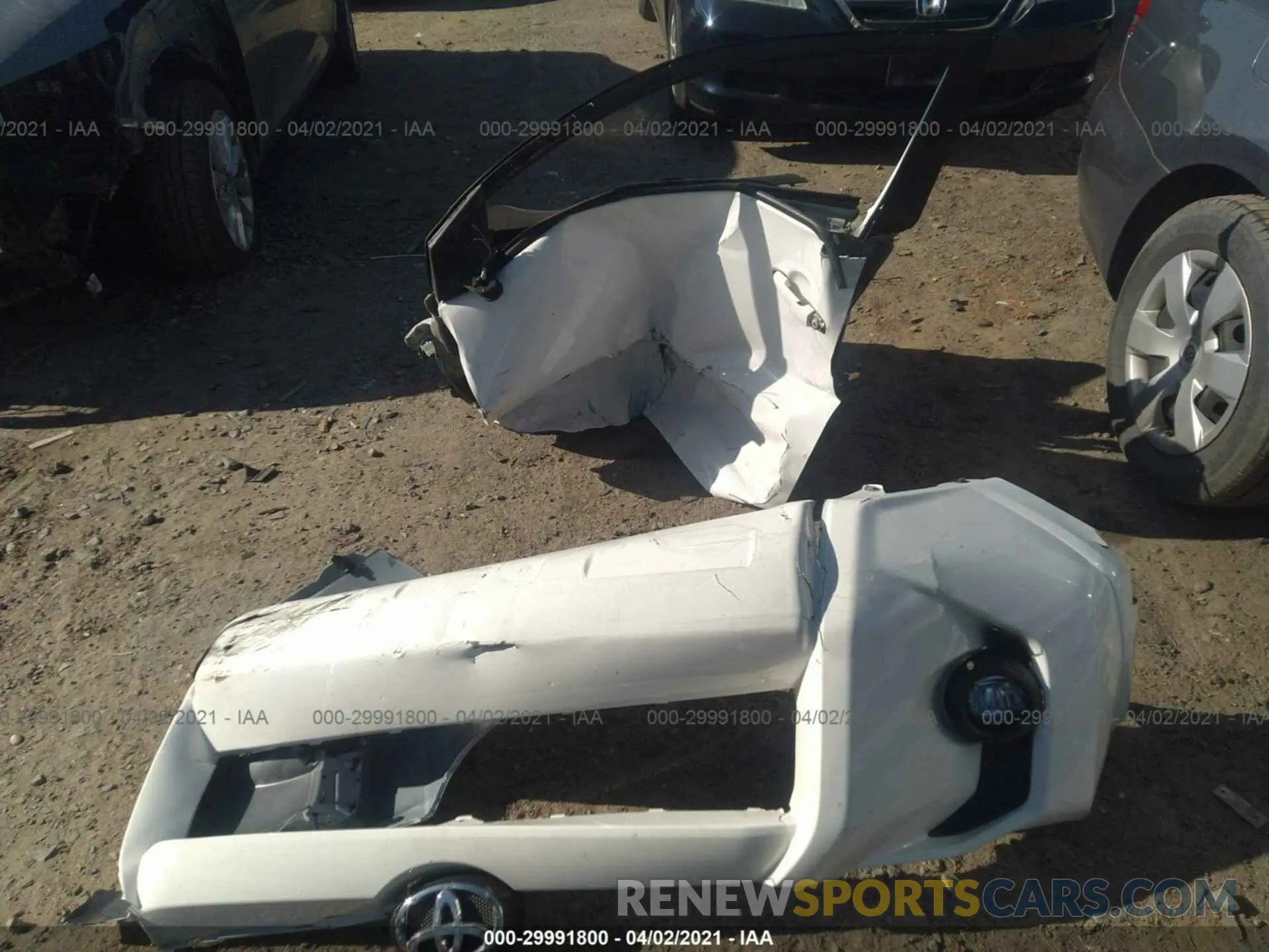 12 Фотография поврежденного автомобиля JTEEU5JR2M5234150 TOYOTA 4RUNNER 2021