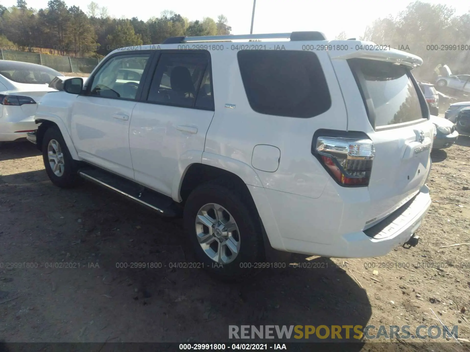 3 Фотография поврежденного автомобиля JTEEU5JR2M5234150 TOYOTA 4RUNNER 2021