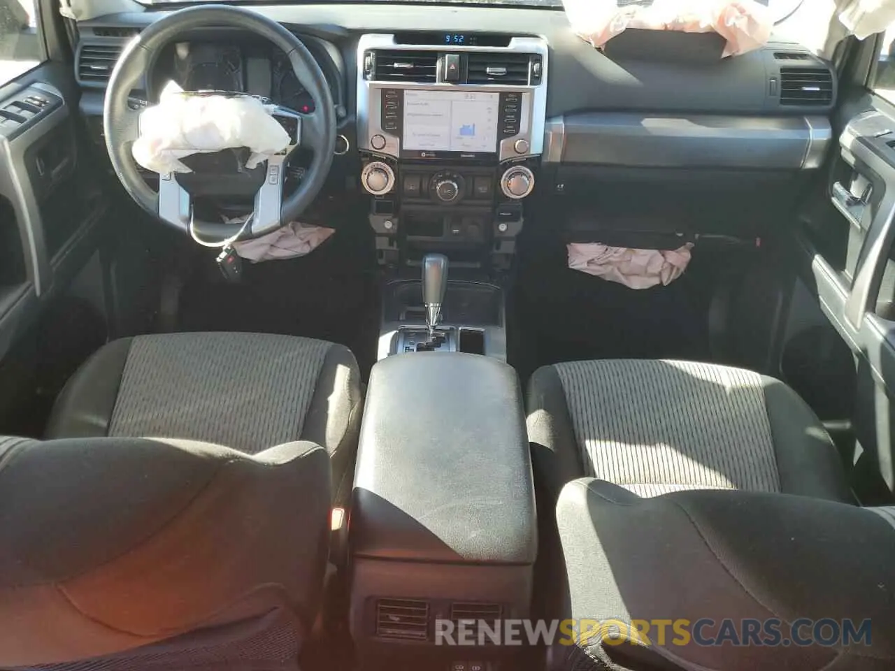 8 Фотография поврежденного автомобиля JTEEU5JR5M5240802 TOYOTA 4RUNNER 2021