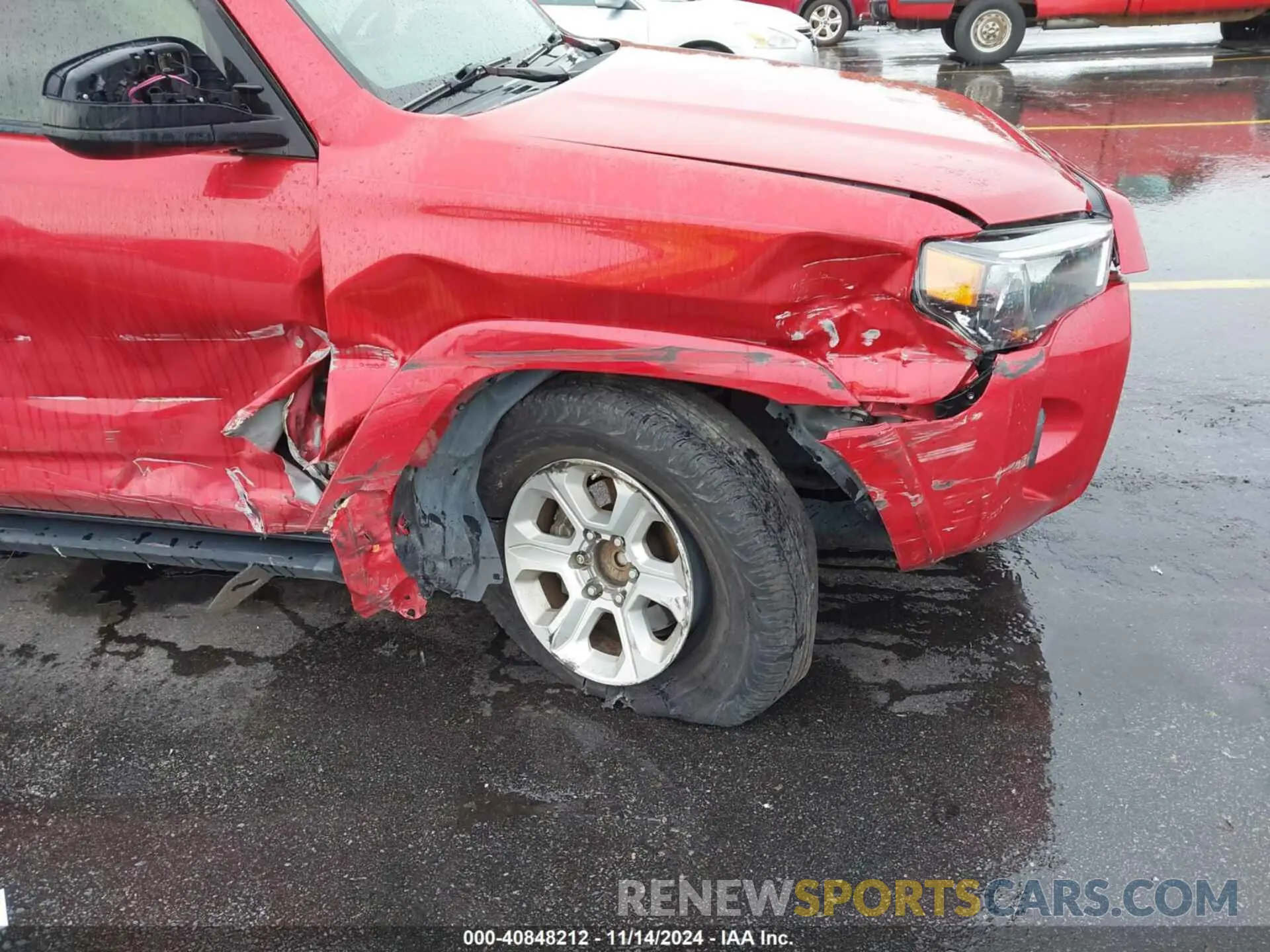 6 Photograph of a damaged car JTEEU5JR6M5249945 TOYOTA 4RUNNER 2021