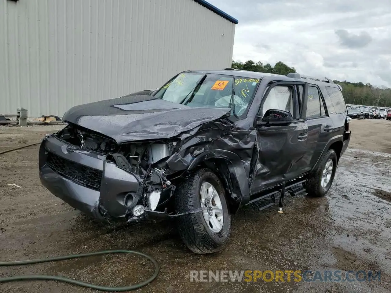 9 Фотография поврежденного автомобиля JTEEU5JR8M5241233 TOYOTA 4RUNNER 2021