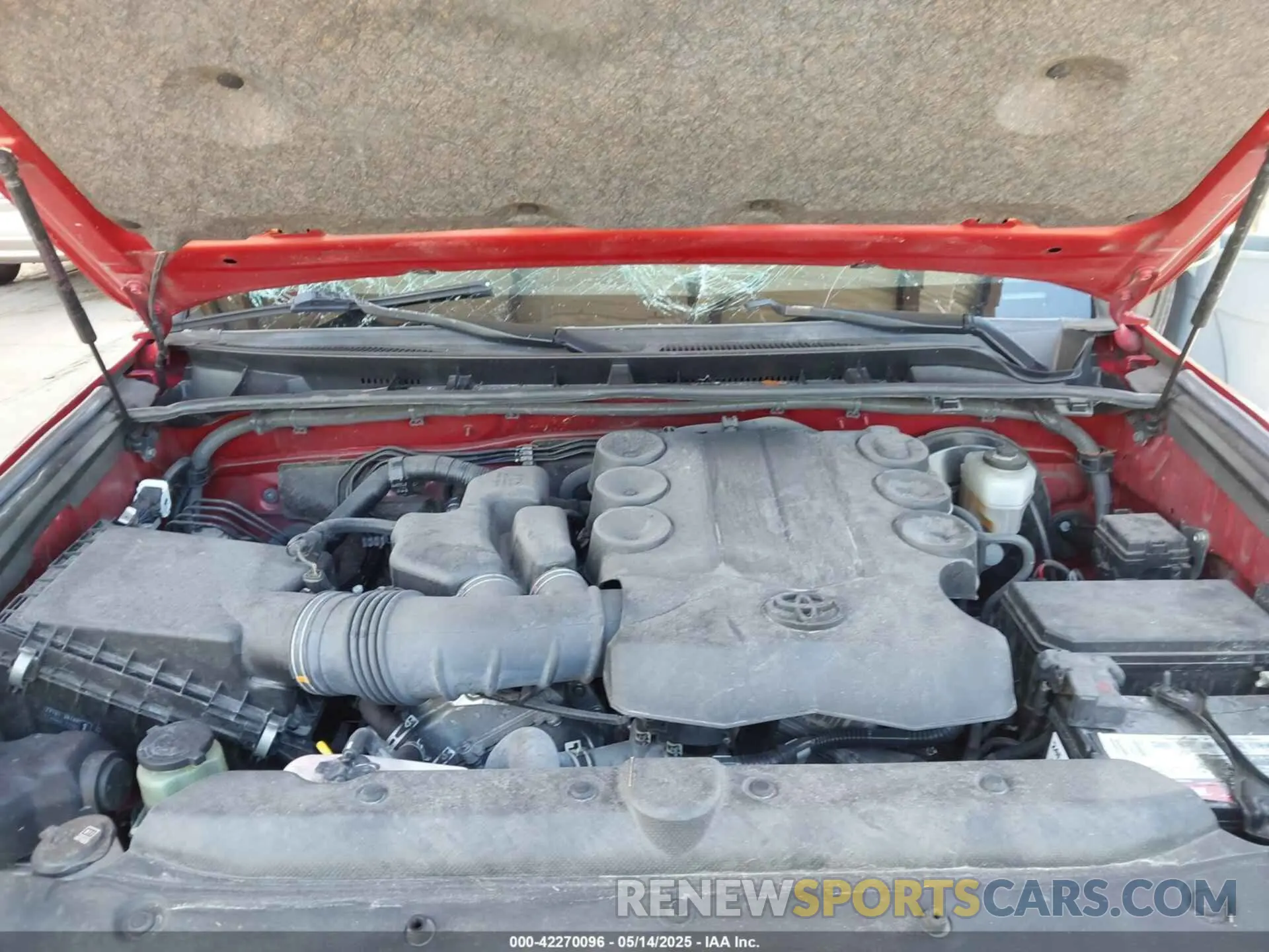 10 Фотография поврежденного автомобиля JTEEU5JR9M5232380 TOYOTA 4RUNNER 2021