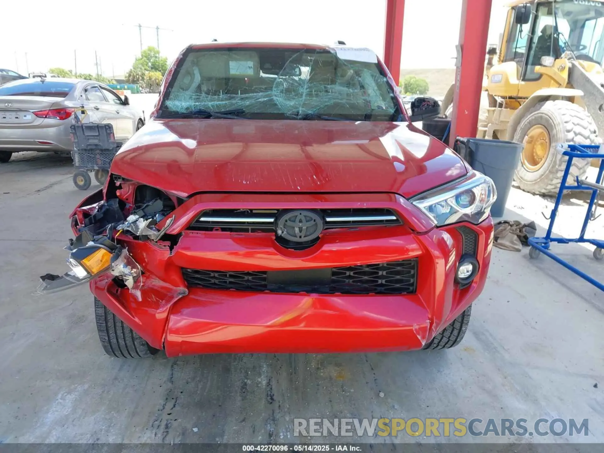 12 Фотография поврежденного автомобиля JTEEU5JR9M5232380 TOYOTA 4RUNNER 2021