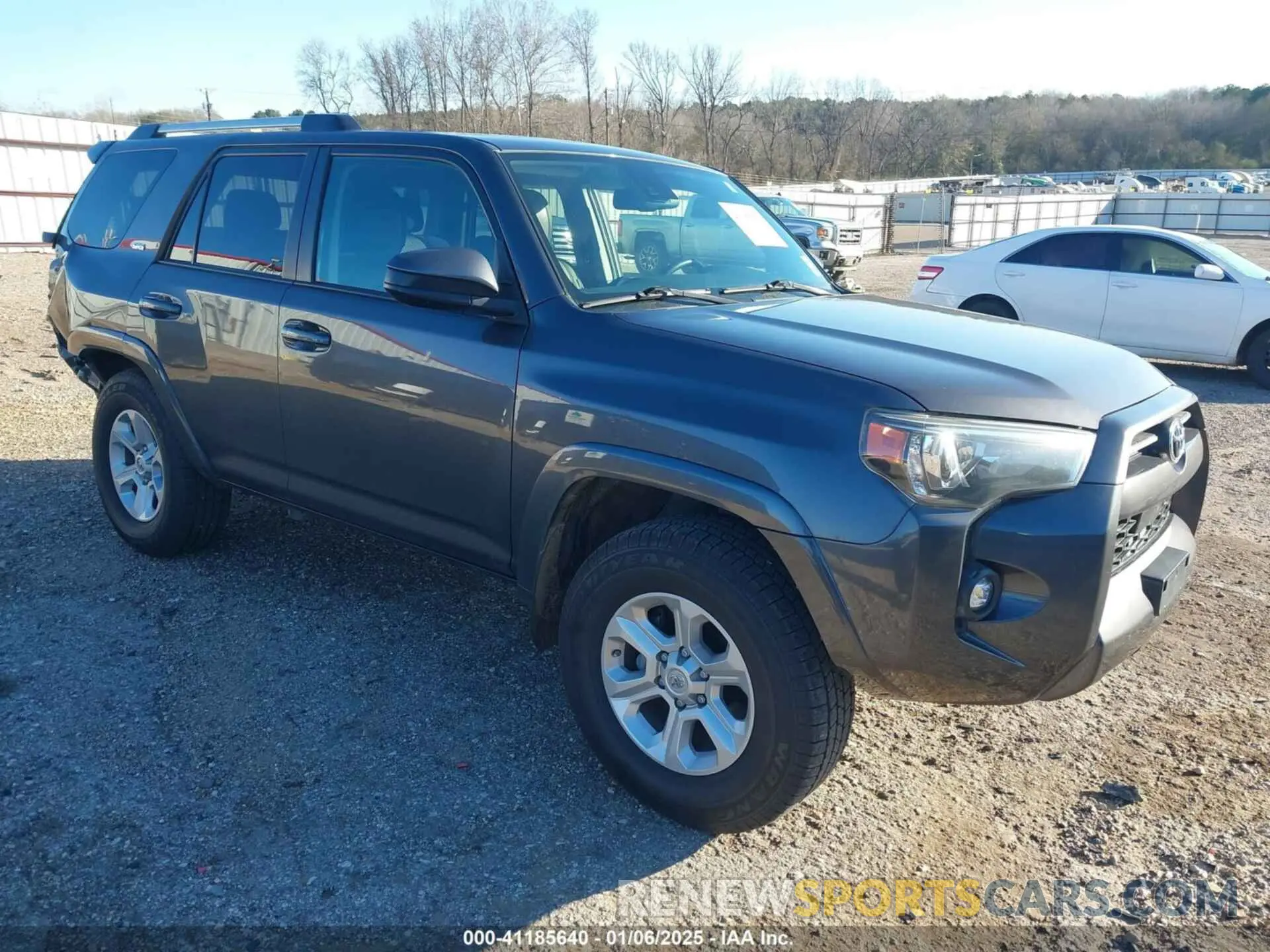 1 Фотография поврежденного автомобиля JTEEU5JRXM5235997 TOYOTA 4RUNNER 2021
