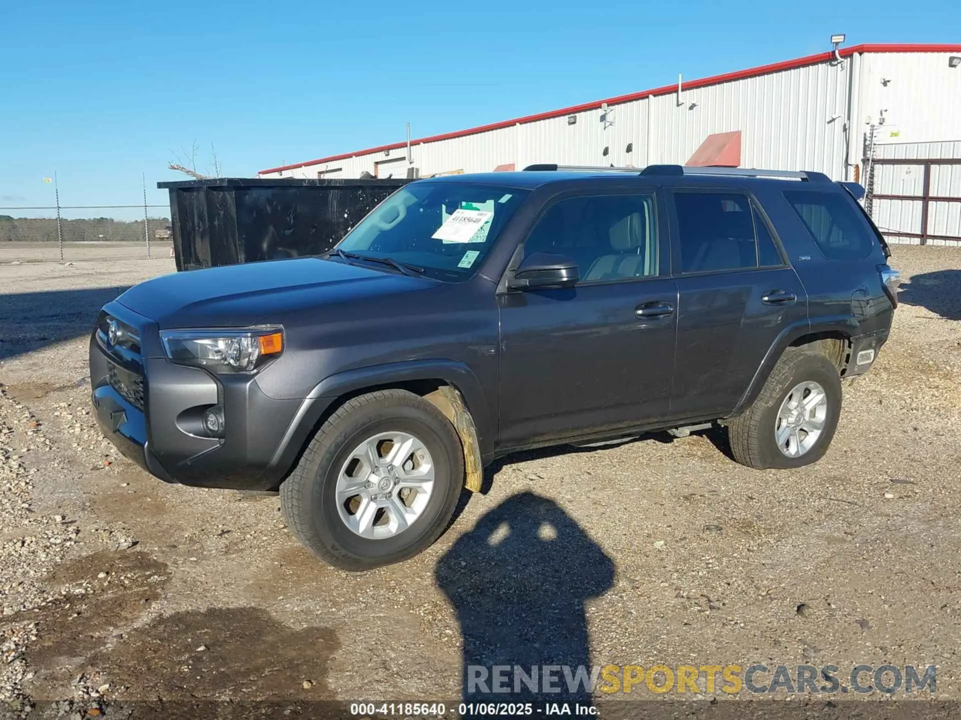 2 Фотография поврежденного автомобиля JTEEU5JRXM5235997 TOYOTA 4RUNNER 2021