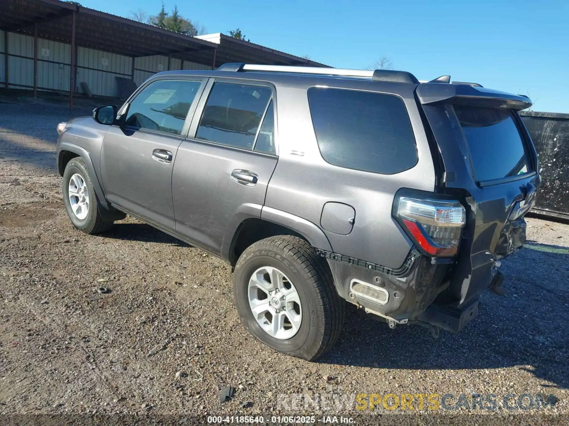 3 Фотография поврежденного автомобиля JTEEU5JRXM5235997 TOYOTA 4RUNNER 2021