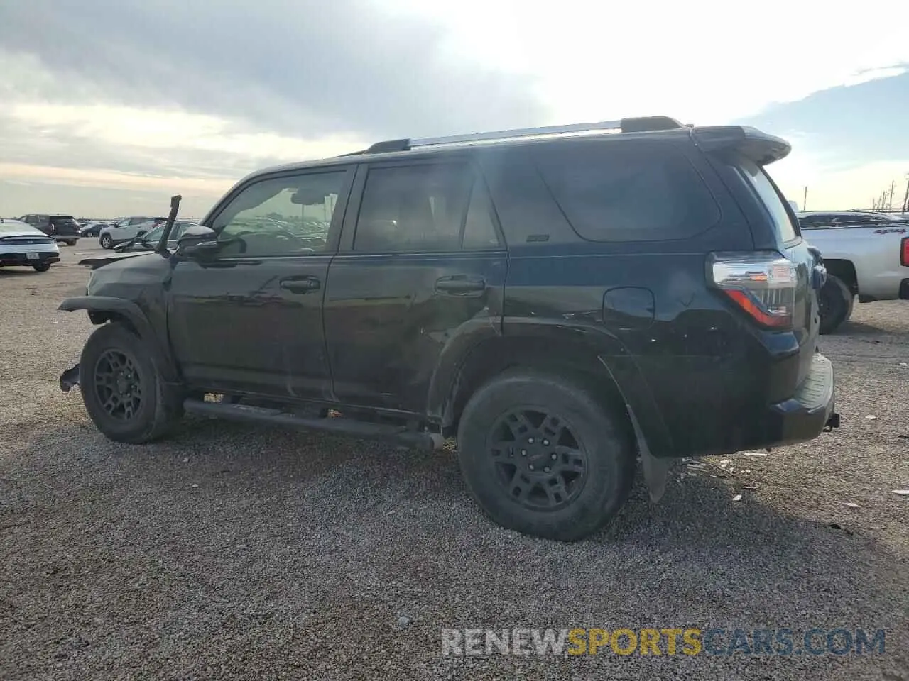 2 Photograph of a damaged car JTEFU5JR1M5234385 TOYOTA 4RUNNER 2021