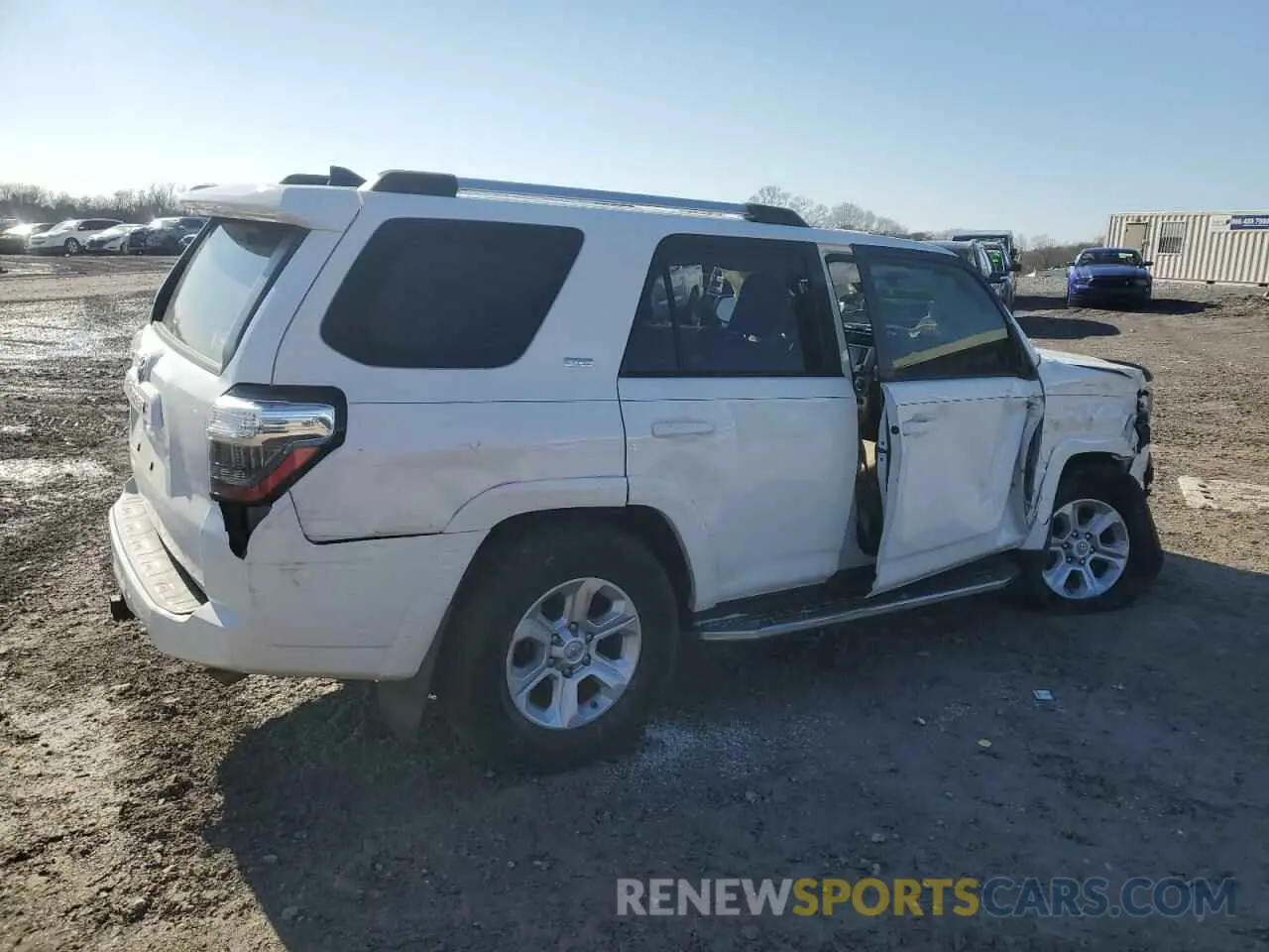 3 Фотография поврежденного автомобиля JTEFU5JR7M5234245 TOYOTA 4RUNNER 2021