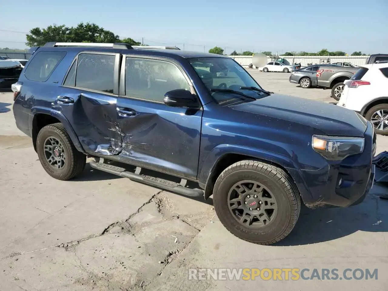 4 Фотография поврежденного автомобиля JTEFU5JR9M5243254 TOYOTA 4RUNNER 2021