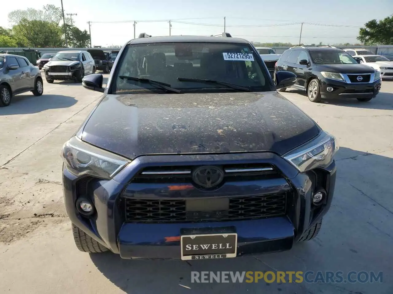 5 Фотография поврежденного автомобиля JTEFU5JR9M5243254 TOYOTA 4RUNNER 2021